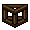 Bloc Bois Coins Marron