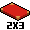 Yvess5 GYM Tapis2x3 Rouge