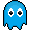 Yvess5 PacMan Fantome Bleu