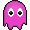Yvess5 PacMan Fantome Rose