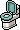 Teal Toilet