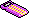 Pink Striped Bed Float