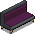 Black and Purple Sofa