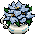 Shone Vase Bleu