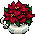 Shone Vase Rouge
