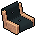 Habbox Vennuz Fauteuil Noir