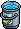 Blue Tub of Paint