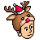 Festive Reindeer Hat