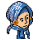 Floral Head Scarf