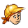 Gold Bandana Hat