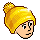 Gold Bobble Hat
