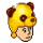 Gold Panda Hat