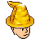Gold Witch Hat