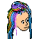 Colourful Braids Hair