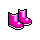 Pink Rain Boots