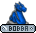 Blue Sparkle Dragon