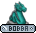 Cyan Sparkle Dragon