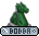 Dark Green Sparkle Dragon