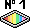 Numeric Colour Tile 1