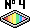 Numeric Colour Tile 4