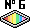 Numeric Colour Tile 6