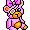 Peluche Rosa
