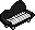 Rare Pianosofa Black