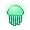 Seven Jellyfish Green